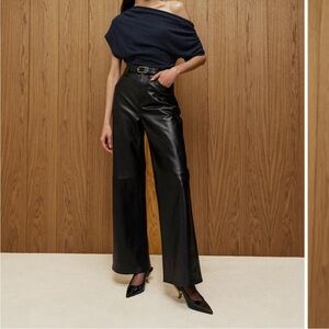 Reformation Iris Knit Top - Midnight